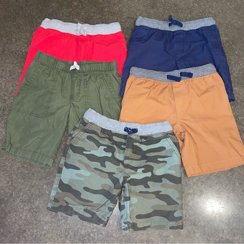 Boys 4T summer shorts bundle (5)